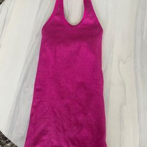 Bombshell Sportswear Pink Shimmer Dress